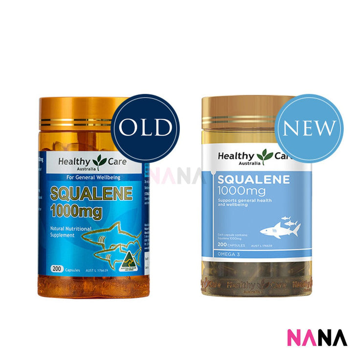 Healthy Care Squalene 1000mg 200 Capsules - NANA MALL