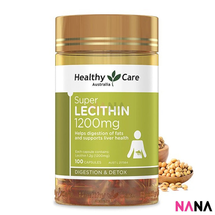Healthy Care Super Lecithin 1200mg 100cap - NANA MALL