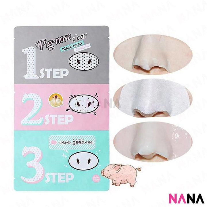 Holika Holika Pig Nose Clear Blackhead 3 - Step Kit 1pc - NANA MALL