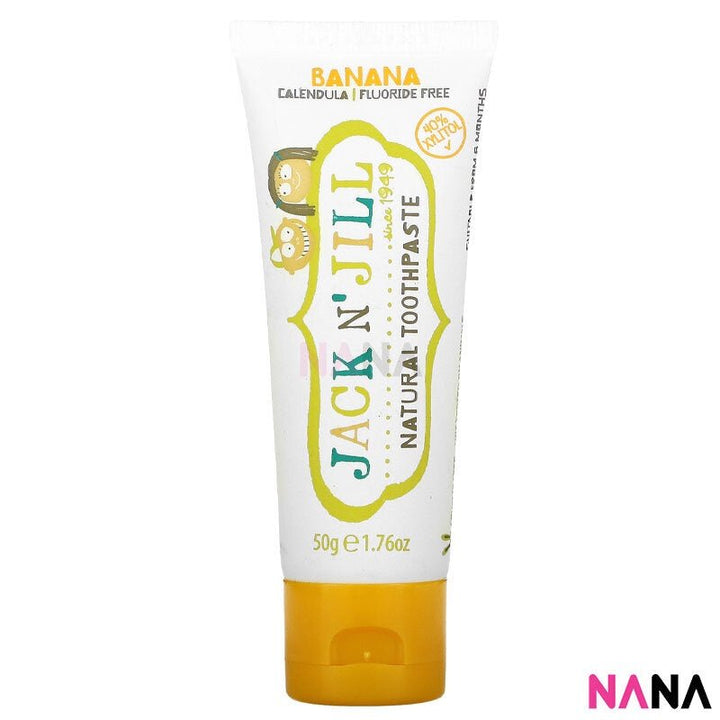 Jack n Jill Kids Natural Toothpaste (Banana) 50g - NANA MALL