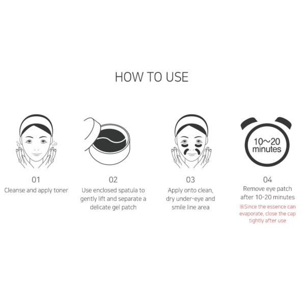 JM Solution Marine Luminous Pearl Deep Moisture Eye Patch (60pcs/ 30 pairs) - NANA MALL