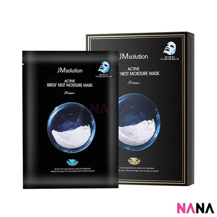 JMsolution Active Birds' Nest Moisture Mask (10 Sheets/ Box) - NANA MALL
