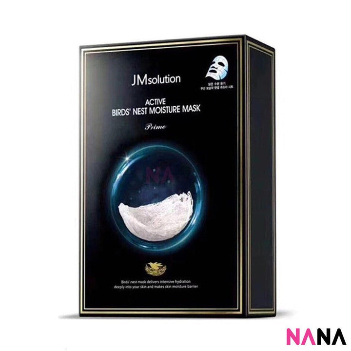 JMsolution Active Birds' Nest Moisture Mask (10 Sheets/ Box) - NANA MALL