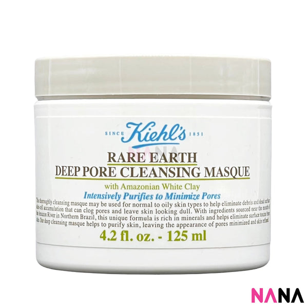 Kiehl's Rare Earth Deep Pore Cleansing Masque 125ml - NANA MALL