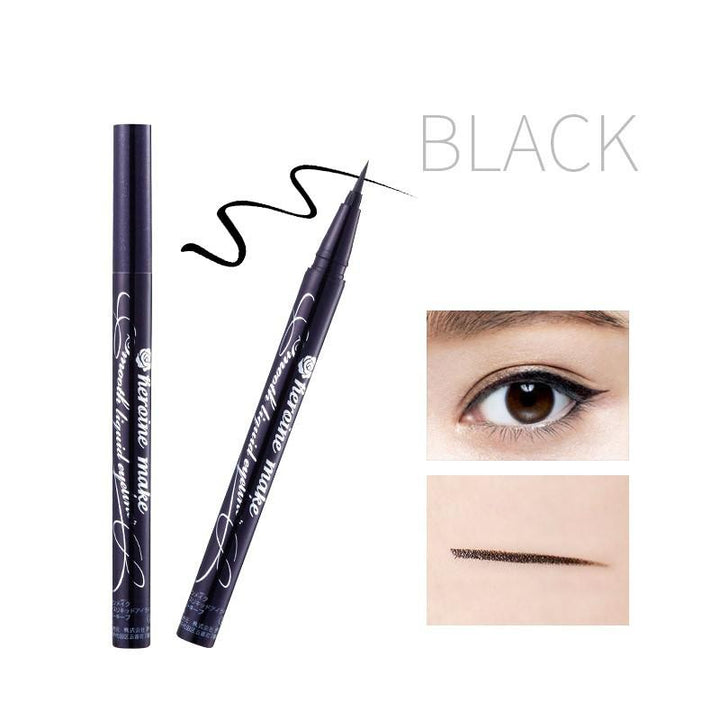 Kiss Me Heroine Make Smooth Liquid Eyeliner #01 Jet Black Eyes Kiss Me Heroine 