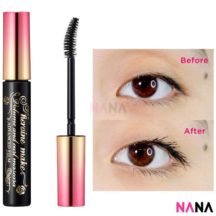 Kiss Me Heroine Make Volume & Curl Mascara 6g Jet Black - NANA MALL