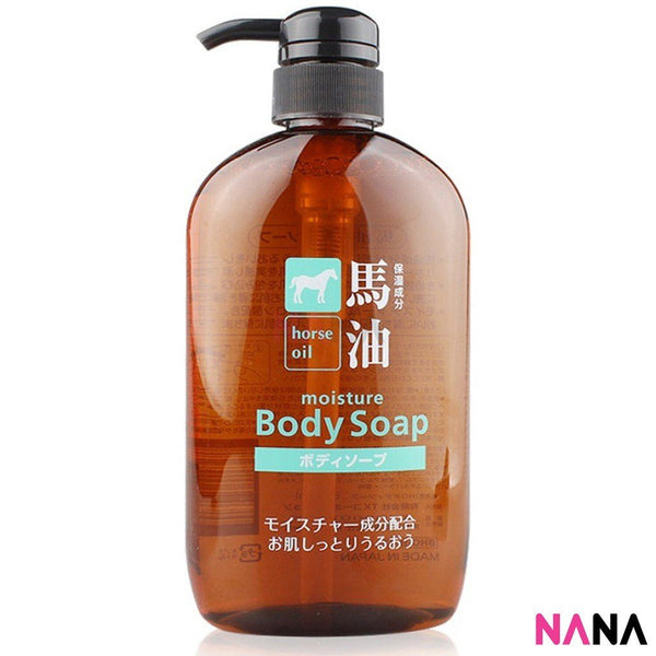 Kumano Horse Oil Moisture Body Soap 600ml - NANA MALL