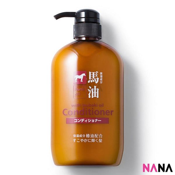 Kumano Yushi Horse Oil With Tsubaki Oil Conditioner 600ml Hair Care Kumano 