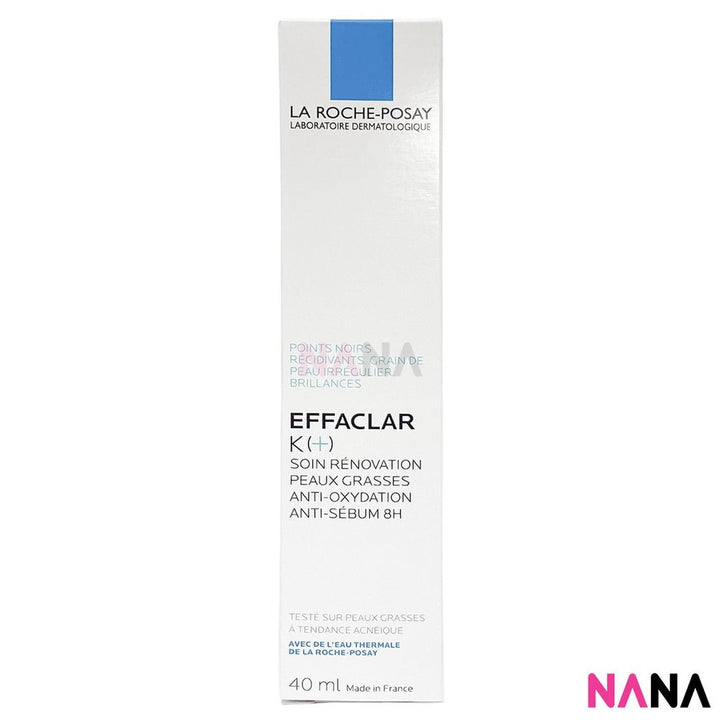 La Roche - Posay Effaclar K (+) Anti - Oxidation Anti - Sebum 8HR Daily Moisturiser 40ml (New Packaging) - NANA MALL