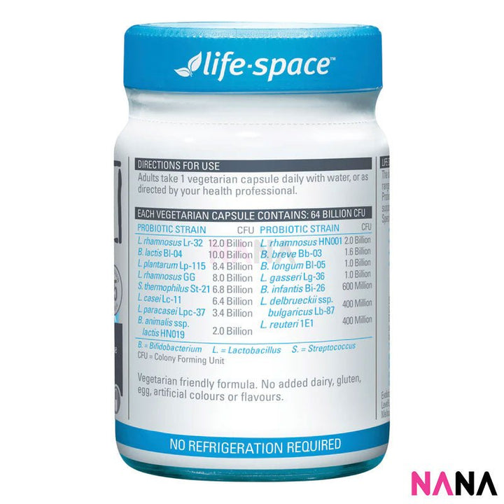 Life Space Double Strength Probiotic 30 Capsules - NANA MALL