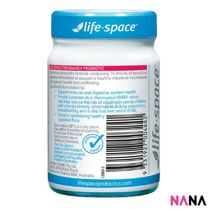 Life Space Pregnancy Probiotic 50 Capsules - NANA MALL