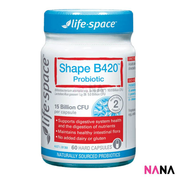 Life Space Shape B420 Probiotic 60 Capsules - NANA MALL