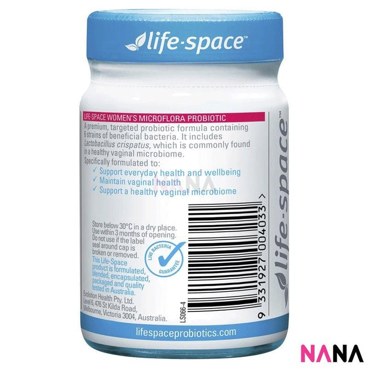 Life Space Womens Microflora Probiotic 60 Capsules - NANA MALL