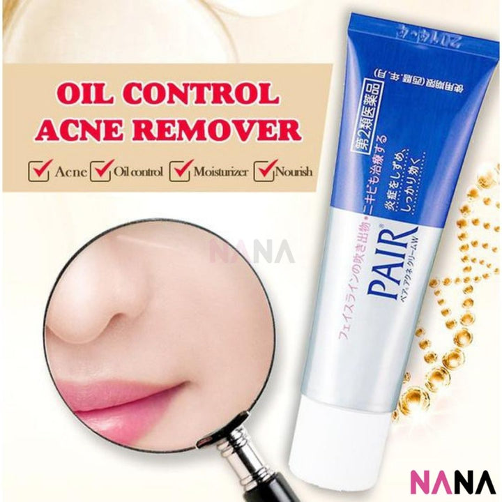 LION (JAPAN) PAIR Acne Cream W 14g Antibacterial Acne Face Cream - NANA MALL
