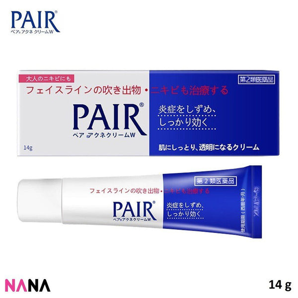LION (JAPAN) PAIR Acne Cream W 14g Antibacterial Acne Face Cream Intensive Care & Treatments Lion 