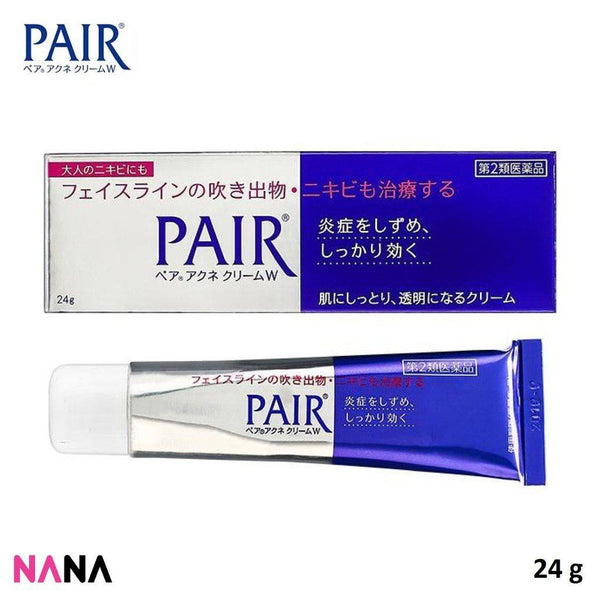 LION (JAPAN) PAIR Acne Cream W 24g Antibacterial Acne Face Cream Intensive Care & Treatments Lion 