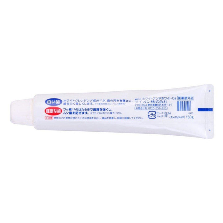 LION White & White Toothpaste (Clean Fresh Mint) 150g x 2pcs Teeth & Dental Care Lion 