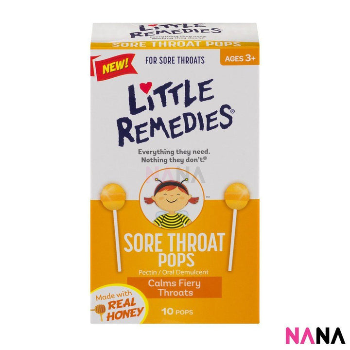 Little Remedies Sore Throat Pops, 10 Count Medicinal Products Little Remedies 
