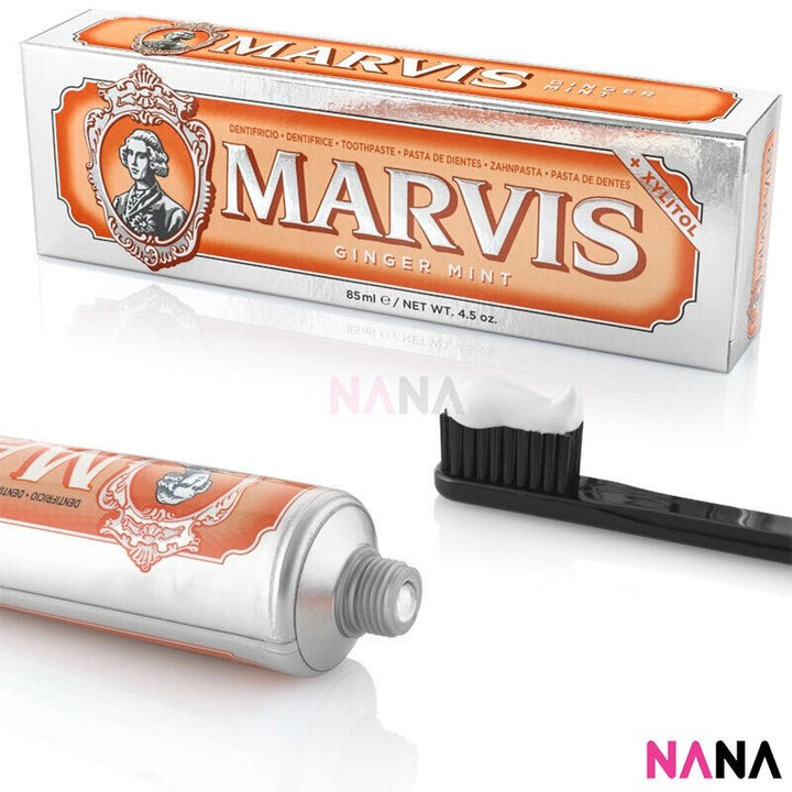 Marvis Ginger Mint Toothpaste - Orange 85ml - NANA MALL
