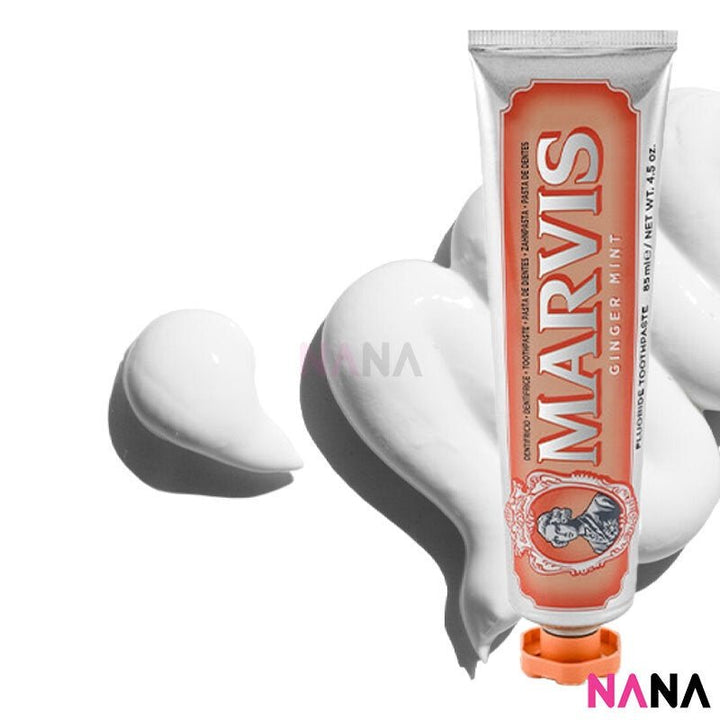 Marvis Ginger Mint Toothpaste - Orange 85ml - NANA MALL
