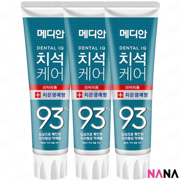 Median Median 93% Dental IQ Toothpaste - Green 120g x 3 - NANA MALL