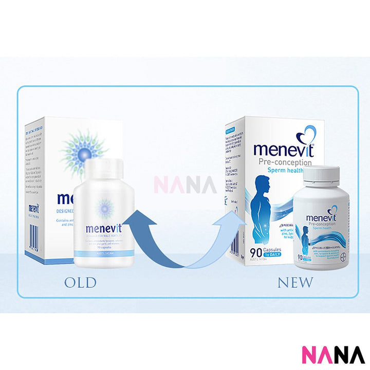 Menevit Male Fertility 90 Capsules - NANA MALL