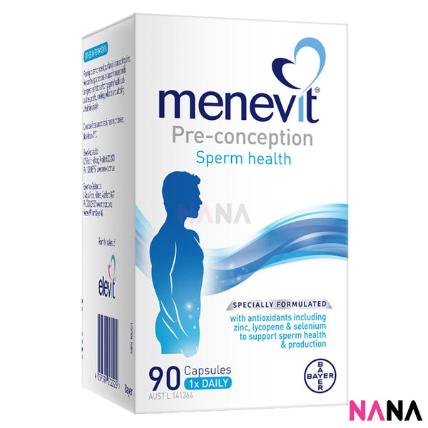 Menevit Male Fertility 90 Capsules - NANA MALL