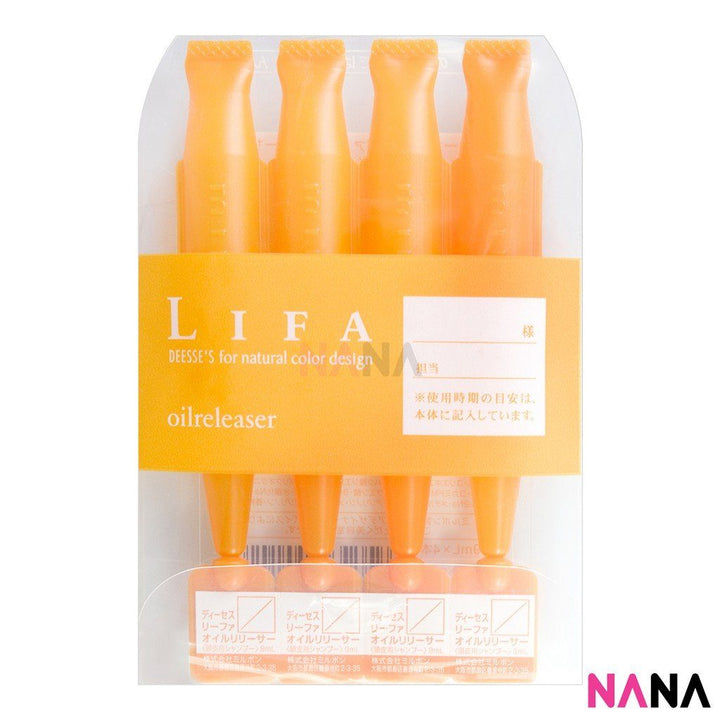 Milbon Deesse's LIFA Hair Oil Releaser - Orange (9g x 4pcs) Hair Care Milbon 