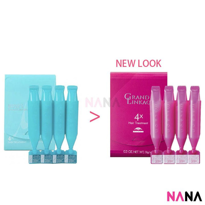Milbon Grand Linkao Hair Treatment - 4x (9g x 4pcs) [For Coarse Hair] - NANA MALL