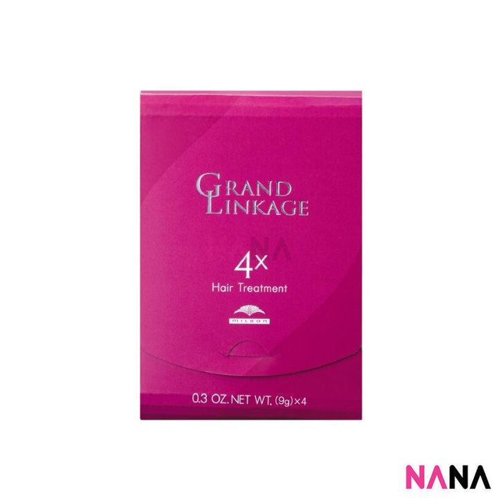 Milbon Grand Linkao Hair Treatment - 4x (9g x 4pcs) [For Coarse Hair] - NANA MALL