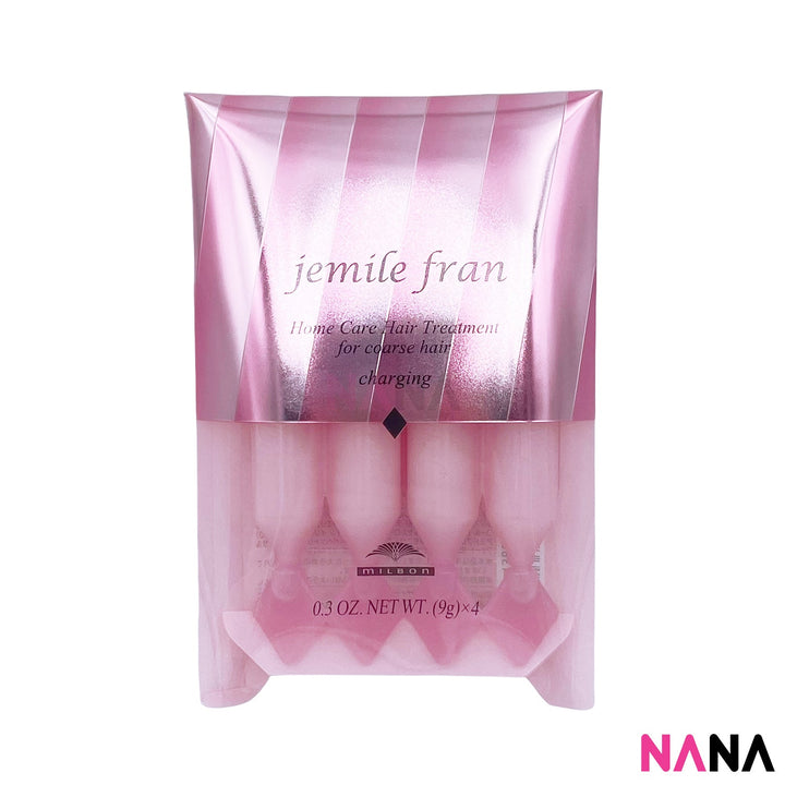 MILBON JEMILE FRAN Hair Charging Treatment - Pink Diamond (9g x 4pcs) - NANA MALL