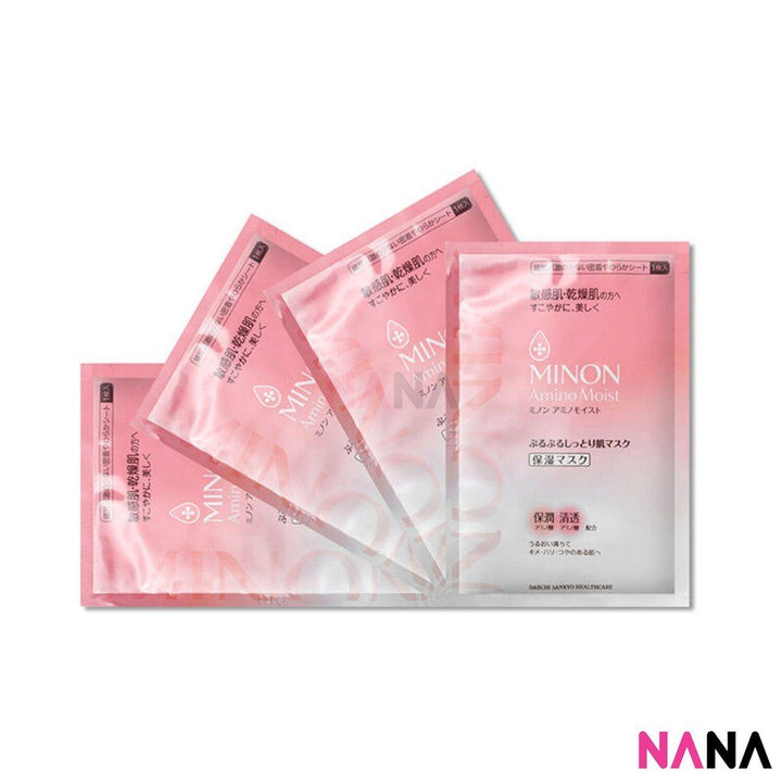 Minon Amino Moist Face Mask 4pcs - NANA MALL