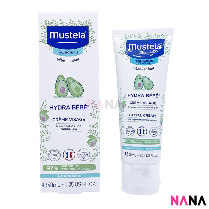 Mustela Hydra Bebe Facial Cream 40ml - NANA MALL