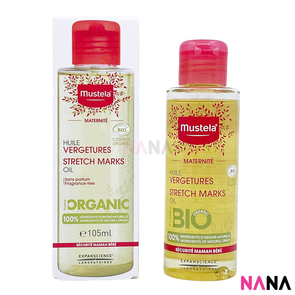 Mustela Maternity Stretch Marks Preventing Oil 105ml - NANA MALL