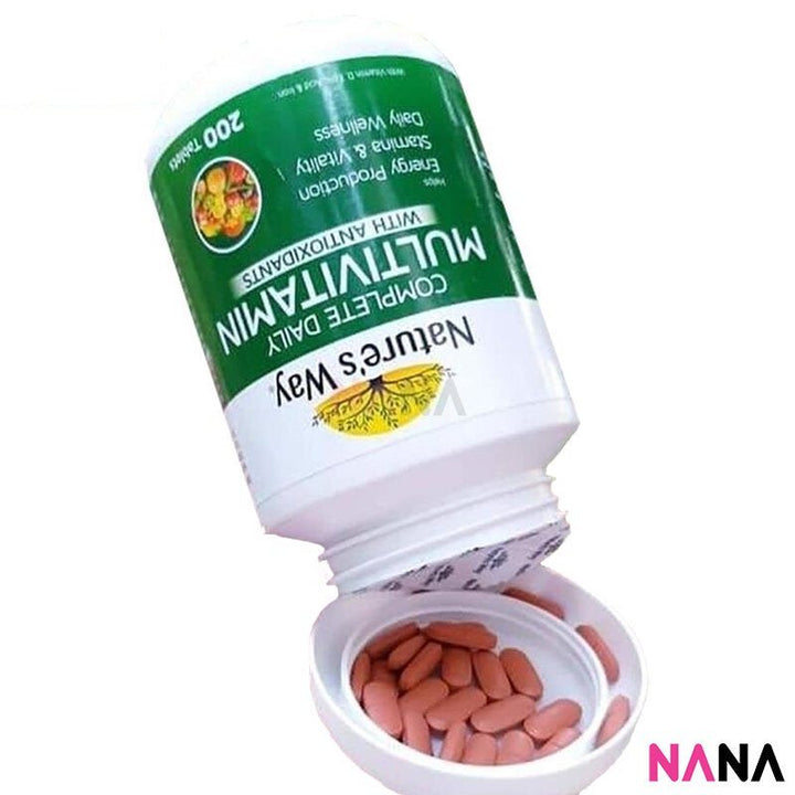 Nature's Way Complete Daily Multivitamin With Antioxidants 200 Tablets - NANA MALL