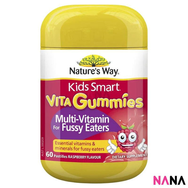 Nature's Way Nature's Way Kids Smart Vita Gummies Multi Vitamin for Fussy Eaters 60 Pastilles - NANA MALL