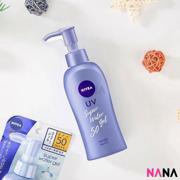 Nivea Super Water Gel Sunscreen SPF50 PA+++ 140g - NANA MALL