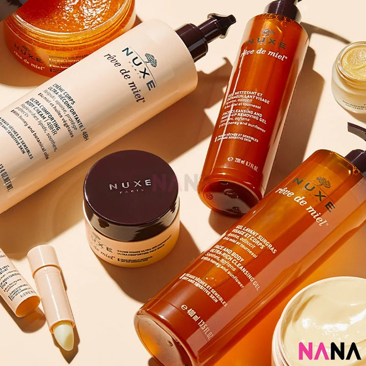 Nuxe Rêve de Miel Facial Cleansing Gel and Makeup Remover Gel 200ml - NANA MALL