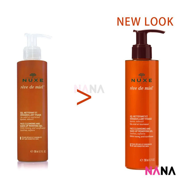 Nuxe Rêve de Miel Facial Cleansing Gel and Makeup Remover Gel 200ml - NANA MALL