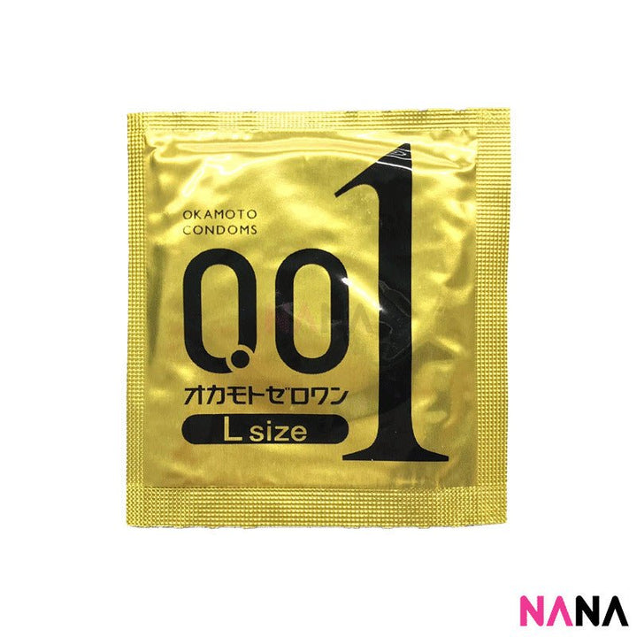 Okamoto 001 Large Zero One - L Size (Japan Original) Yellow Label - NANA MALL