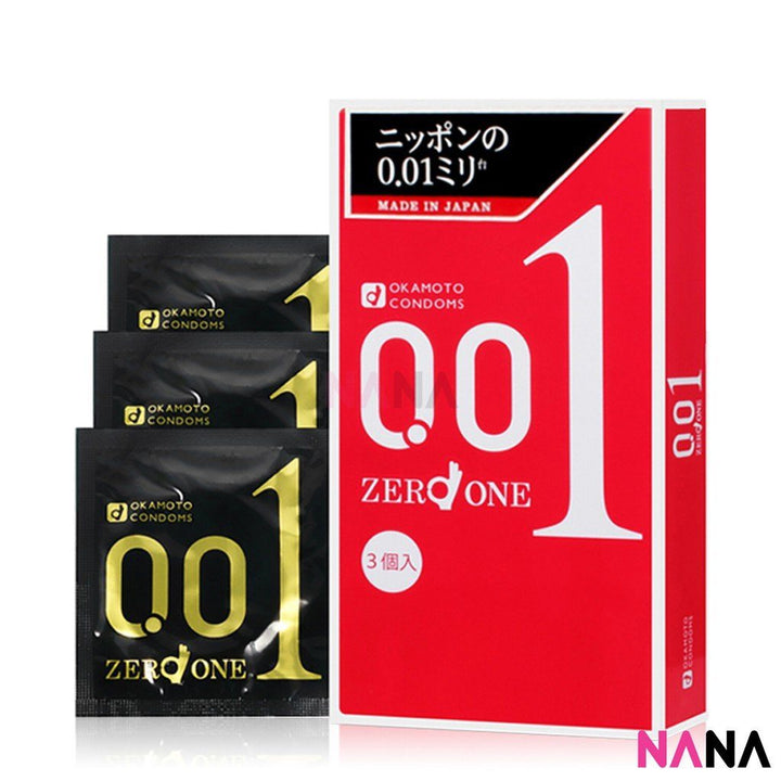 Okamoto 0.01 Zero One Condom 3pcs Condom Okamoto 