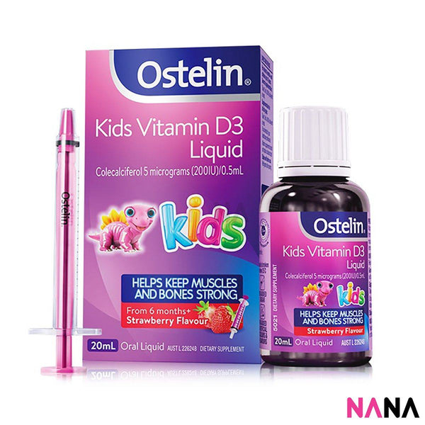 Ostelin Kids Vitamin D3 Liquid 20ml - NANA MALL