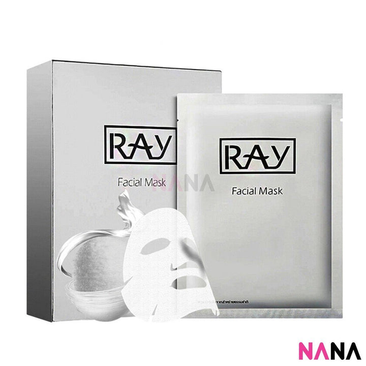 Ray Facial Silk Mask - Silver (10 Sheets) - NANA MALL