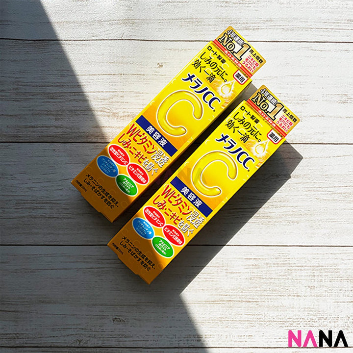 ROHTO MELANO CC Intensive Anti - Spot Essence 20ml (2pcs) - NANA MALL