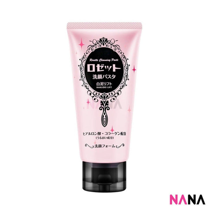 Rosette Cleansing Foam/ Paste 120g x 2 - White Clay/ Pink - NANA MALL