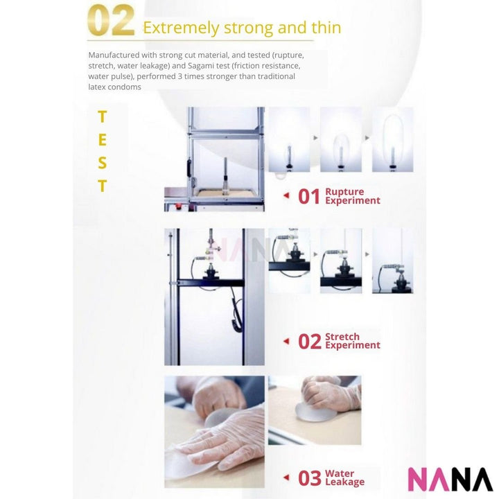 Sagami Original 0.01 Ultra Thin Condom 5pcs - NANA MALL