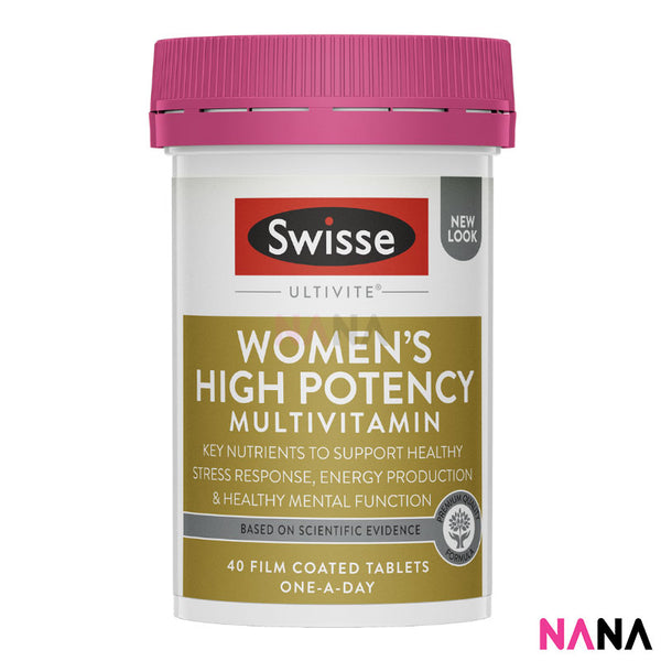 Swisse Women’s High Potency Multivitamin 40 Tablets (EXP:11 2024)