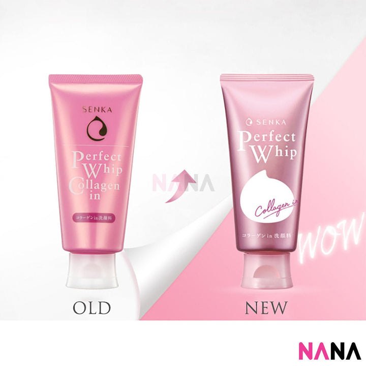 Shiseido Senka Perfect Whip Collagen In 120g - NANA MALL