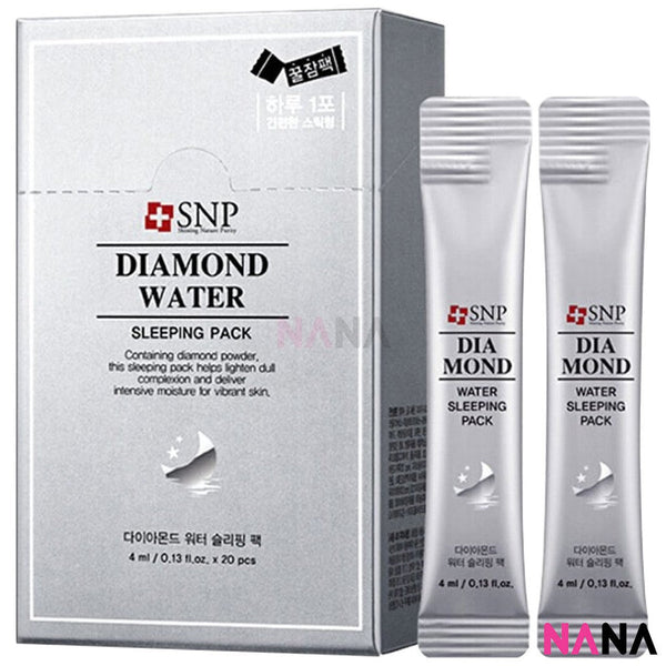SNP Diamond Water Sleeping Pack 4ml x 20pcs - NANA MALL