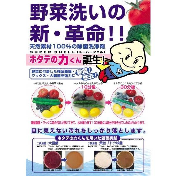 Super Shell Natural Scallop Shell Powder for Washing Fruits and Vegetables 90g - NANA MALL